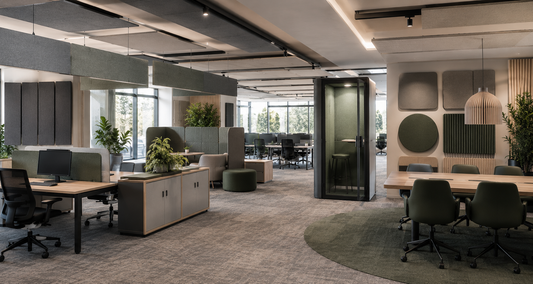 Acoustique de bureau : 9 solutions pour réduire le bruit en open space