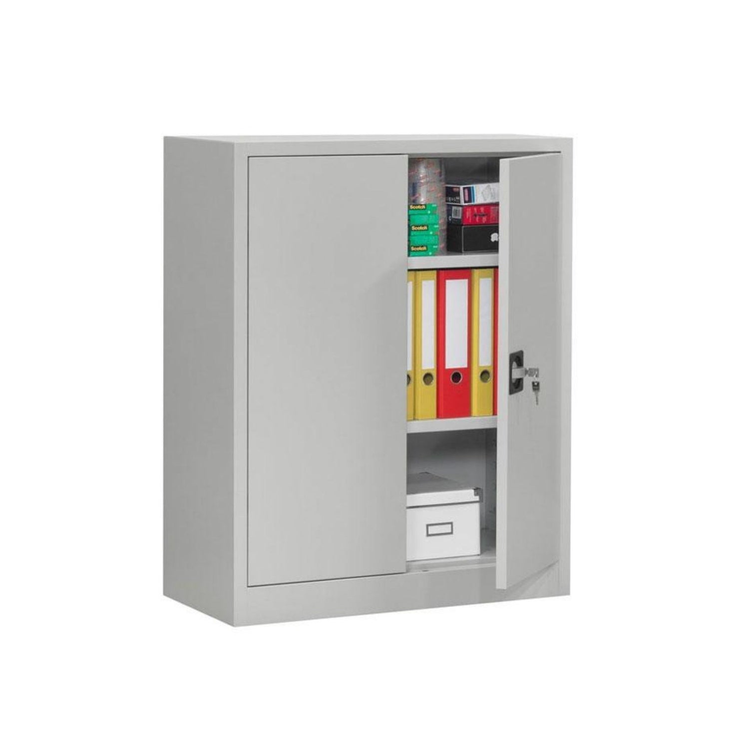 Armoire basse à porte battante