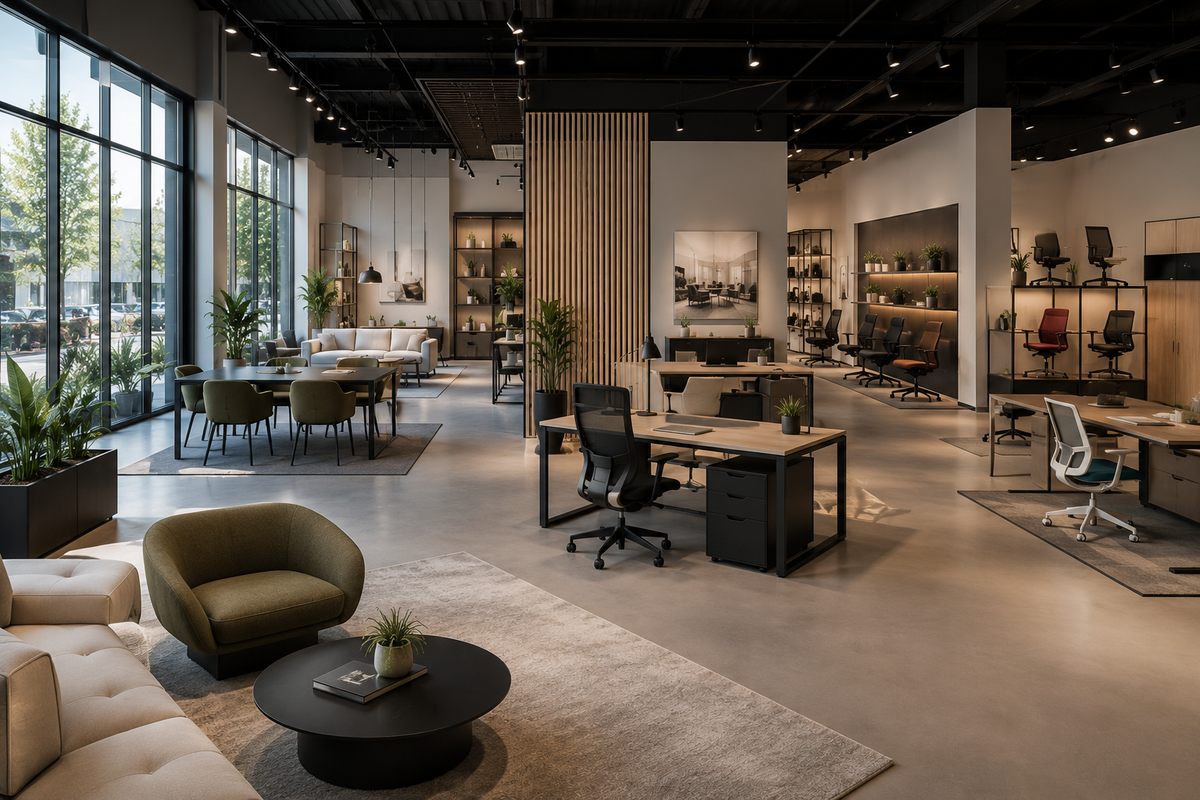 Showroom - Aménagez vos bureaux, transformez votre quotidien